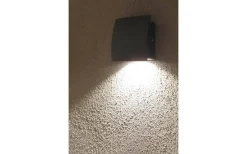 Vägglampor Utomhus|Upp Eller Nedljus Lampor<Aneta Flip Vägglampa LED 3000K 6W Mörkgrå IP54