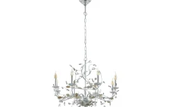 Eglo Flitwick Takkrona 78cm Silver* Kristallkronor|Stora Taklampor Ø70-150 Cm