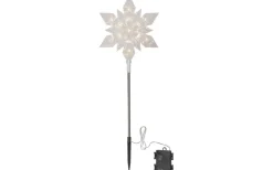 Flocke Batteridriven Utomhusdekoration 48cm Transparent