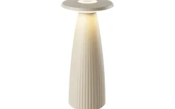 Allmänbelysning|Uppladdningsbara Lampor Utomhus<Ubiqua Lighting Flora Batterilampa 24cm 2700/3000K Sand IP54