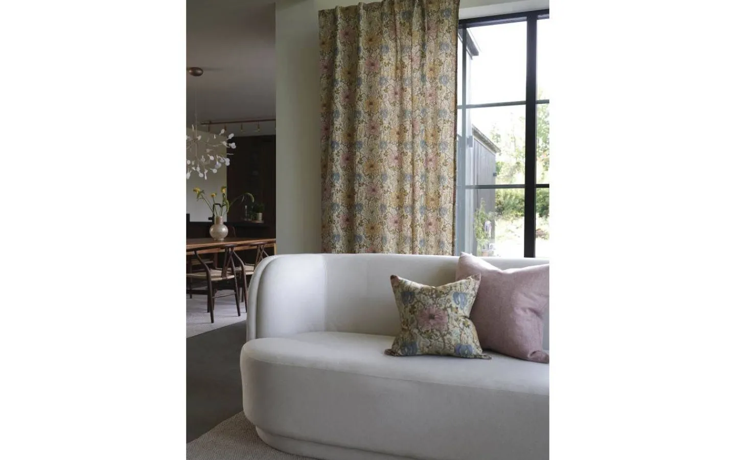 Svanefors Flore Kuddfodral 45x45cm Saffran* Kuddfodral