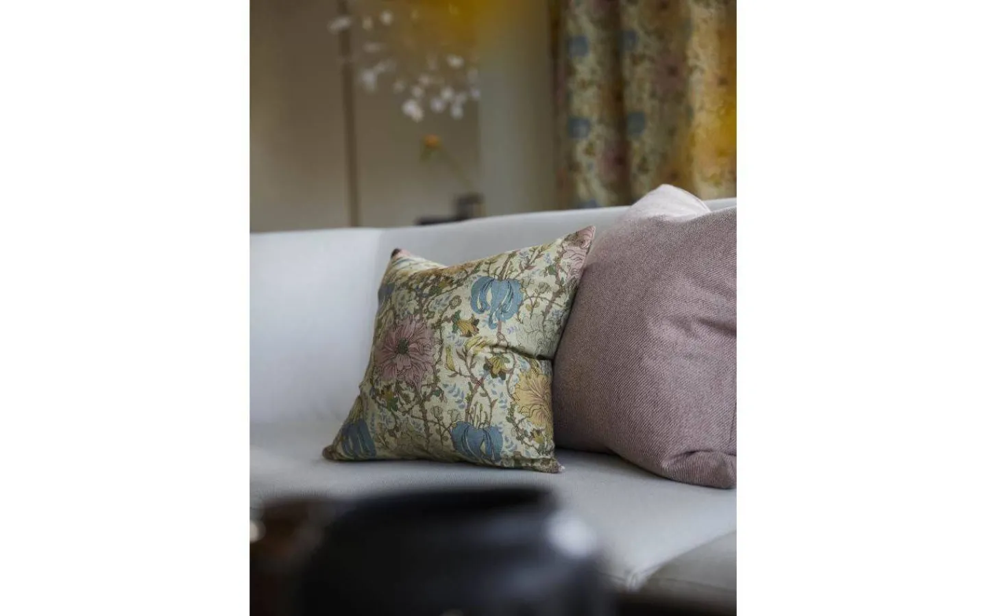 Svanefors Flore Kuddfodral 45x45cm Saffran* Kuddfodral