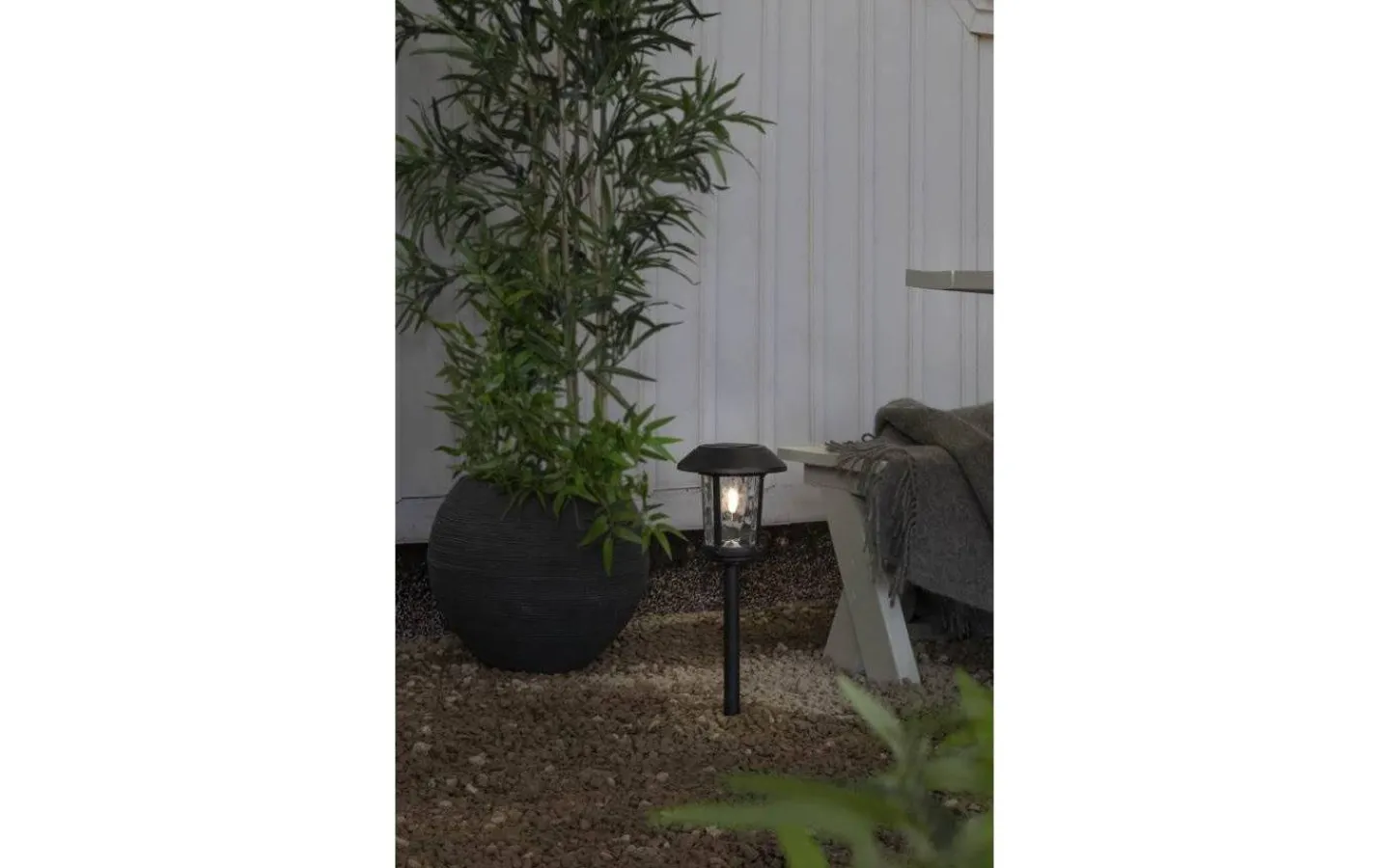 Star Trading Florian Solcellslampa 47cm Svart* Solcellslampor Stig & Mark|Visa Alla Solcellslampor