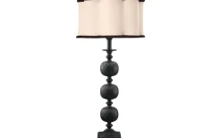 Bordslampor<PR Home Flory Bordslampa 70cm Natur/Svart