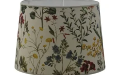 Hallbergs Flower Field Lampskärm Ø20cm Natur* Mönstrade Lampskärmar