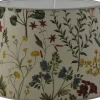 Mönstrade Lampskärmar<Hallbergs Flower Field Lampskärm Ø35cm Natur