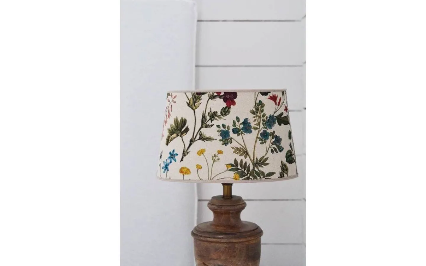 Mönstrade Lampskärmar<Hallbergs Flower Field Lampskärm Ø35cm Natur