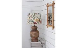 Mönstrade Lampskärmar<Hallbergs Flower Field Lampskärm Ø35cm Natur