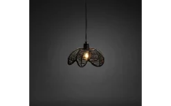 Konstsmide Flower Lampskärm Tillbehör Ø20cm Svart 5-pack* Partyslingor Utomhus 230V|Partyslingor Utomhus 230V