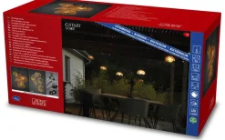 Flower Ljusslinga START 20m 10L Amber IP44