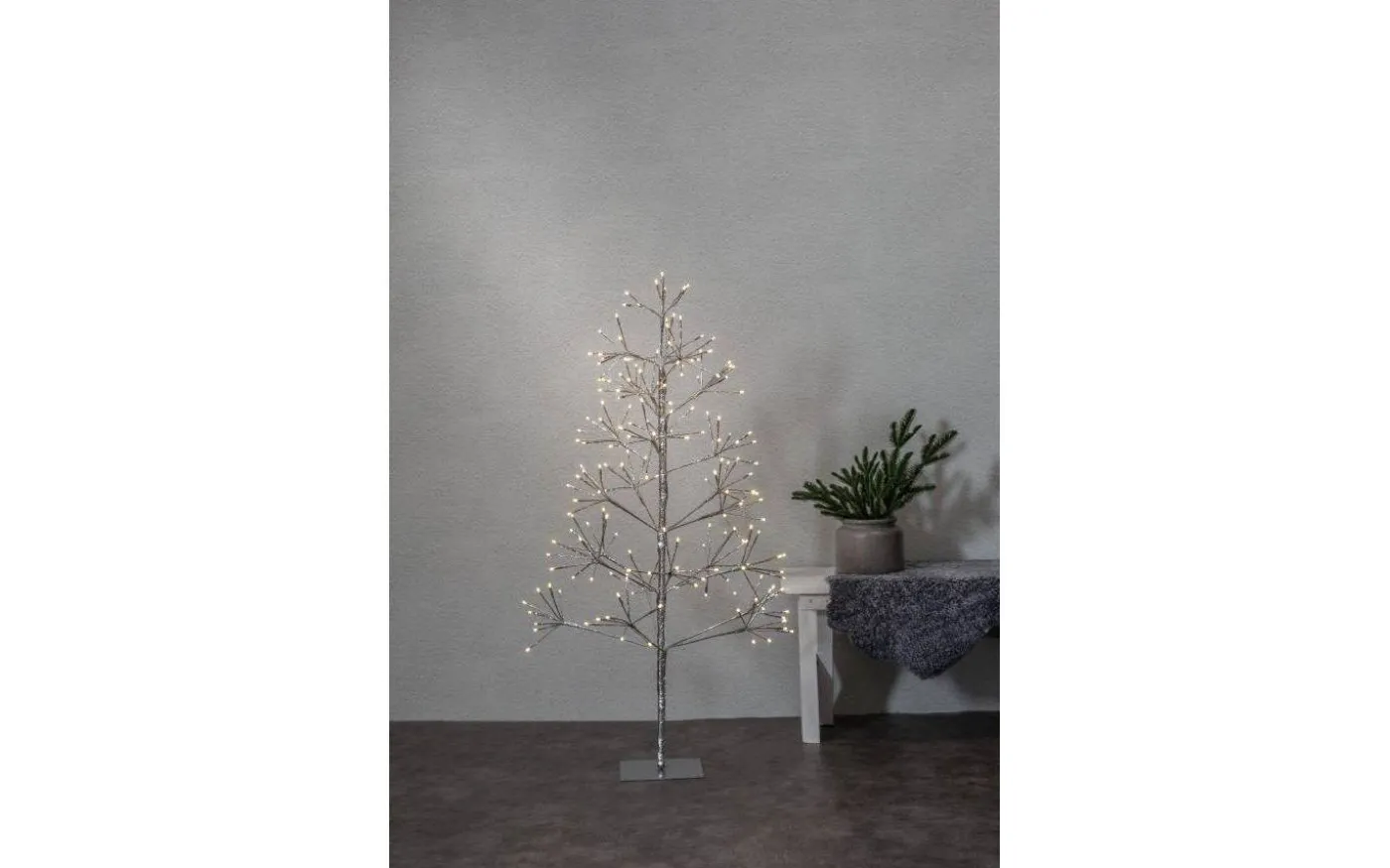 Flower Tree Dekorationsträd 120cm Silver
