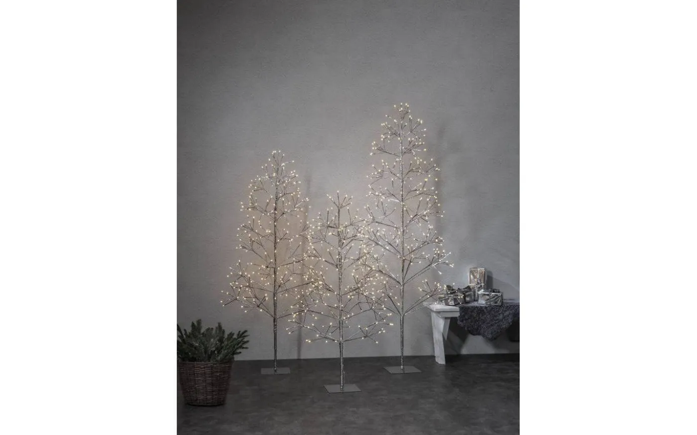 Flower Tree Dekorationsträd 120cm Silver