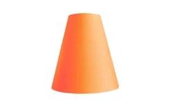 ArmaturHantverk Flox Lampskärm Ø16,5cm Orange* Enfärgade Runda Lampskärmar