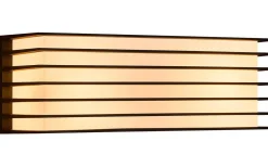 Fluctus Vägglampa 28cm Svart IP44