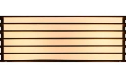 Fluctus Vägglampa 28cm Svart IP44