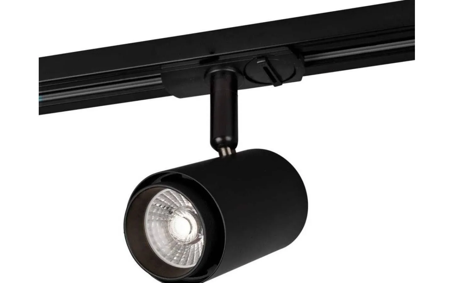Hidealite Focus Track Micro 1-fas Spotlight 10W LED 2700K Svart* Skensystem