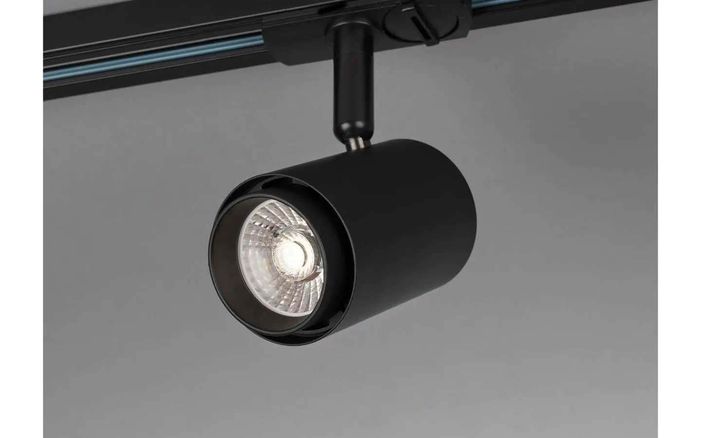 Hidealite Focus Track Micro 1-fas Spotlight 10W LED 2700K Svart* Skensystem