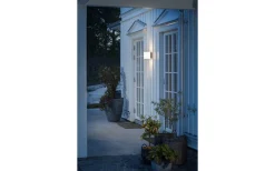 Konstsmide Foggia Vägglampa Upp/Ned LED 3000K 10W Grå/Opal IP54* Upp & Nedljus Lampor|Vägglampor Utomhus