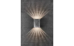 Fold 10 Vägglampa LED 3000K 2x3,5W Galvaniserat Stål IP54