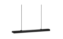 Kontorsarmaturer<Belid Fold Kontorsarmatur 116cm LED 3000K 5200lm 43W Svart