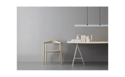 Avlånga Taklampor<Belid Fold Taklampa 118cm LED 2700K 2435lm 23W Vit/Antracit