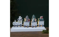 Julbyar Och Figurer<Star Trading Forest Friends Batteridriven Bordsdekoration Tåg