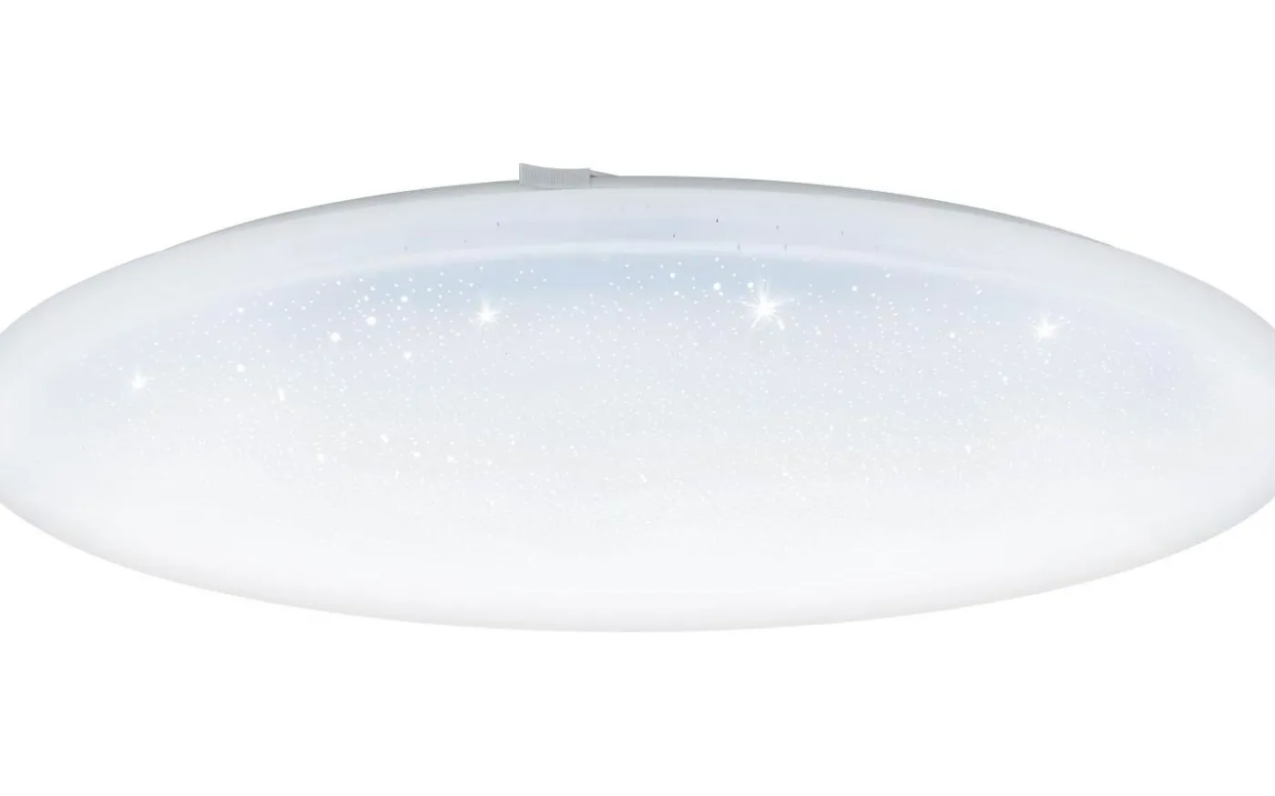 Frania Plafond 55cm LED 3000K 50W Kristalleffekt Vit