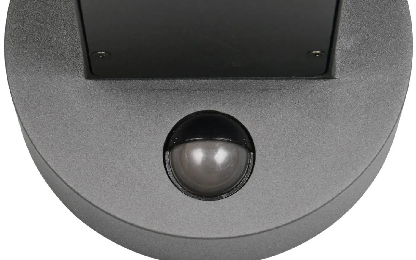 Fraser Vägglampa E27 antracit/trä rörelsesensor IP54