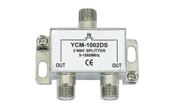 Fördelare, 2 st utgångar, För parabol