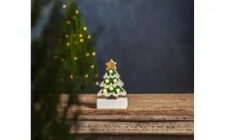 Freddy Batteridriven Inomhusdekoration Julgran 14cm