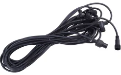 Bolthi Förlängningskabel 12m med 5 honkontakter Connect 12V Svart* Bolthi Connect 12V