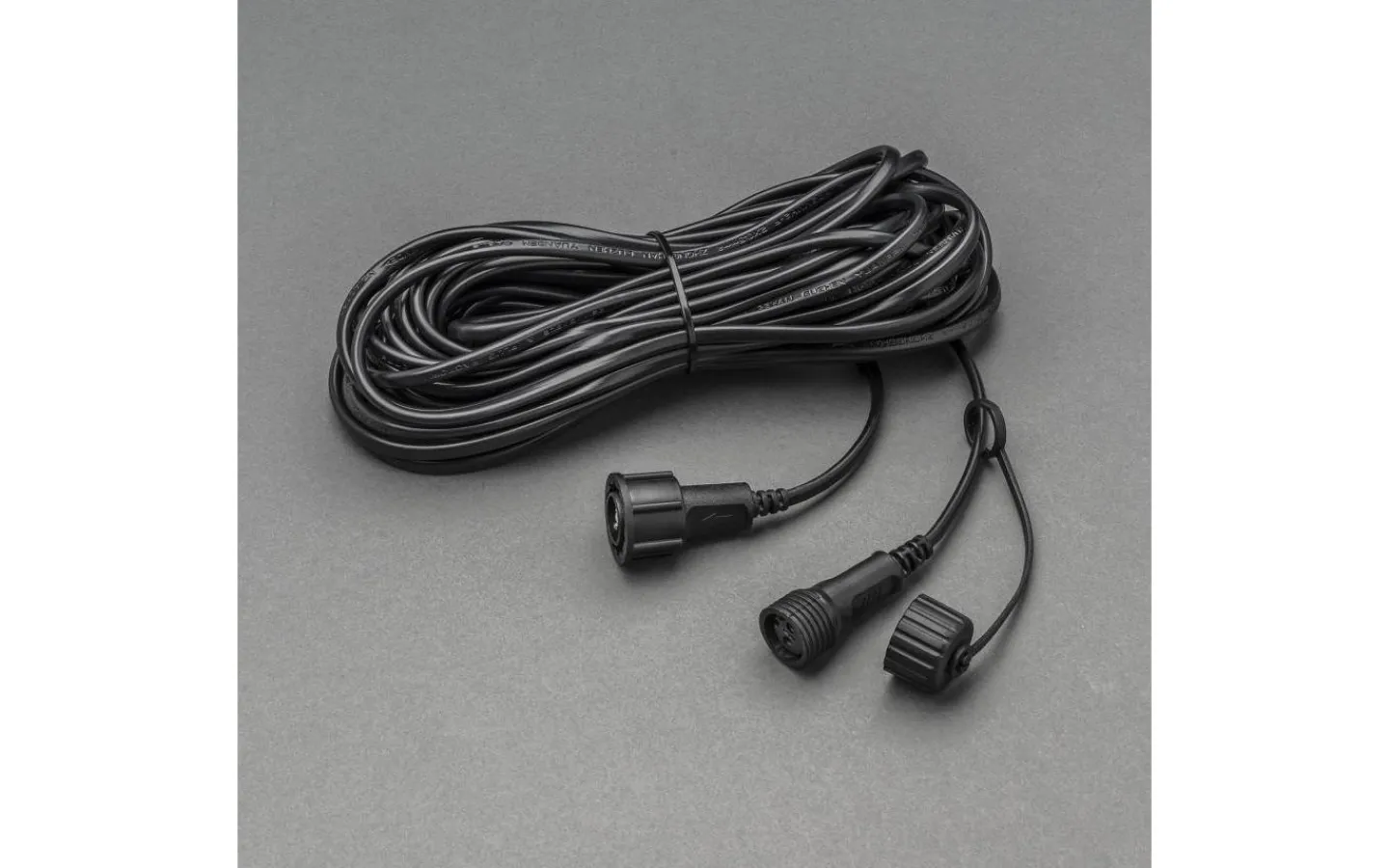 Konstsmide Förlängningssladd 10m svart* Partyslingor Utomhus 230V|Partyslingor Utomhus 230V