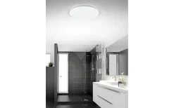 Badrumslampor Tak<Trio Lighting Frodeno H2O Plafond LED 48cm transparent RGBW IP44