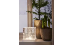 Batteri Julpynt Inomhus|Inomhusdekorationer Batteri<Star Trading Frost Inomhusdekoration 14cm Glitter