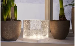 Batteri Julpynt Inomhus|Inomhusdekorationer Batteri<Star Trading Frost Inomhusdekoration 14cm Glitter