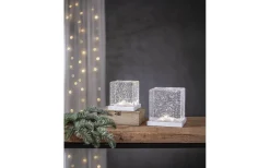 Batteri Julpynt Inomhus|Inomhusdekorationer Batteri<Star Trading Frost Inomhusdekoration 14cm Glitter