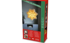 Exklusiva Pappersstjärnor|Visa Alla Julstjärnor<Konstsmide Frostbloss Julstjärna 60cm Vit