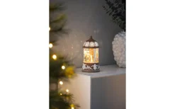 Frostnatt Batteridriven Vattenfylld lykta Karusell