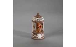 Frostnatt Batteridriven Vattenfylld lykta Karusell