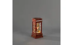 Vattenfyllda Lyktor<Konstsmide Frostnatt Batteridriven Vattenfylld lykta Telefonkiosk