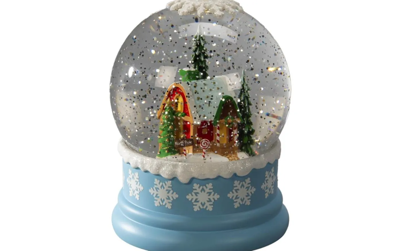 Frostnatt Batteridriven Vattenfylld lykta Nordpolen