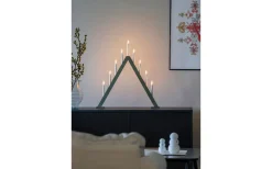 Visa Alla Adventsljusstakar|Adventsljusstakar 61-120 Cm<Konstsmide Frostskär Adventsljusstake 65cm Mörkgrön