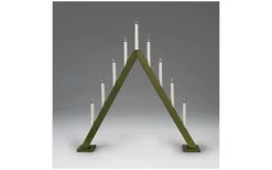 Visa Alla Adventsljusstakar|Adventsljusstakar 61-120 Cm<Konstsmide Frostskär Adventsljusstake 65cm Mörkgrön