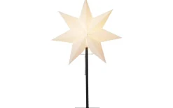 Visa Alla Julstjärnor|Julstjärnor På Fot<Star Trading Frozen Bordslampa, Skärm och Stjärna 55cm