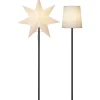 Star Trading Frozen Bordslampa, Skärm och Stjärna 85cm* Visa Alla Julstjärnor|Julstjärnor På Fot