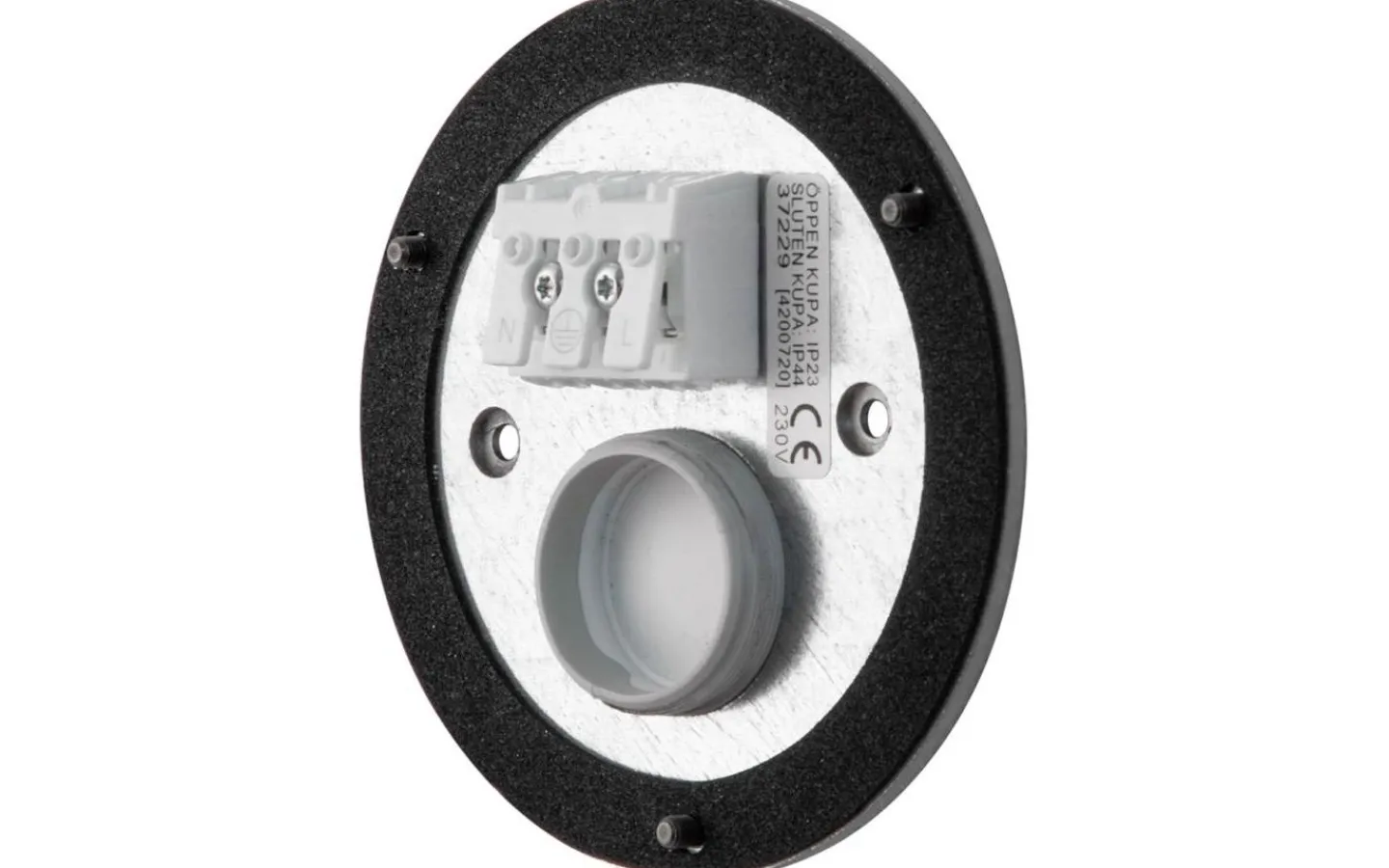 Reservglas Och Reservdelar<Karlskrona Lampfabrik Fästplatta fast montage - För fuktiga utrymmen (ip24)