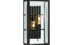 Badrum|Badrumslampor Vägg<Markslojd Fullham Svart Badrumslampa IP44