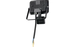 Reality Funchal Vägglampa LED 12cm mattsvart rörelsesensor 4000K IP44* Led Strålkastare