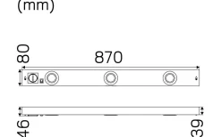 Function G2 III Bänkbelysning 3000K 10,8W 87cm