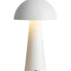 Uppladdningsbara Lampor Utomhus|Uppladdningsbara Lampor Utomhus<Markslojd Fungi Uppladdningsbar Bordslampa Vit IP44